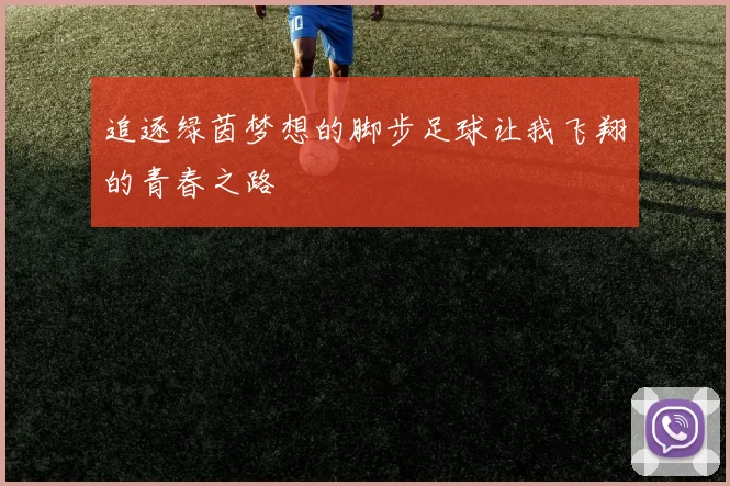 追逐绿茵梦想的脚步足球让我飞翔的青春之路